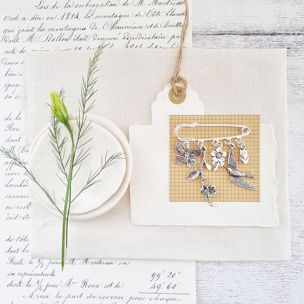 Wildflower Garden Brooch - Zamsoe